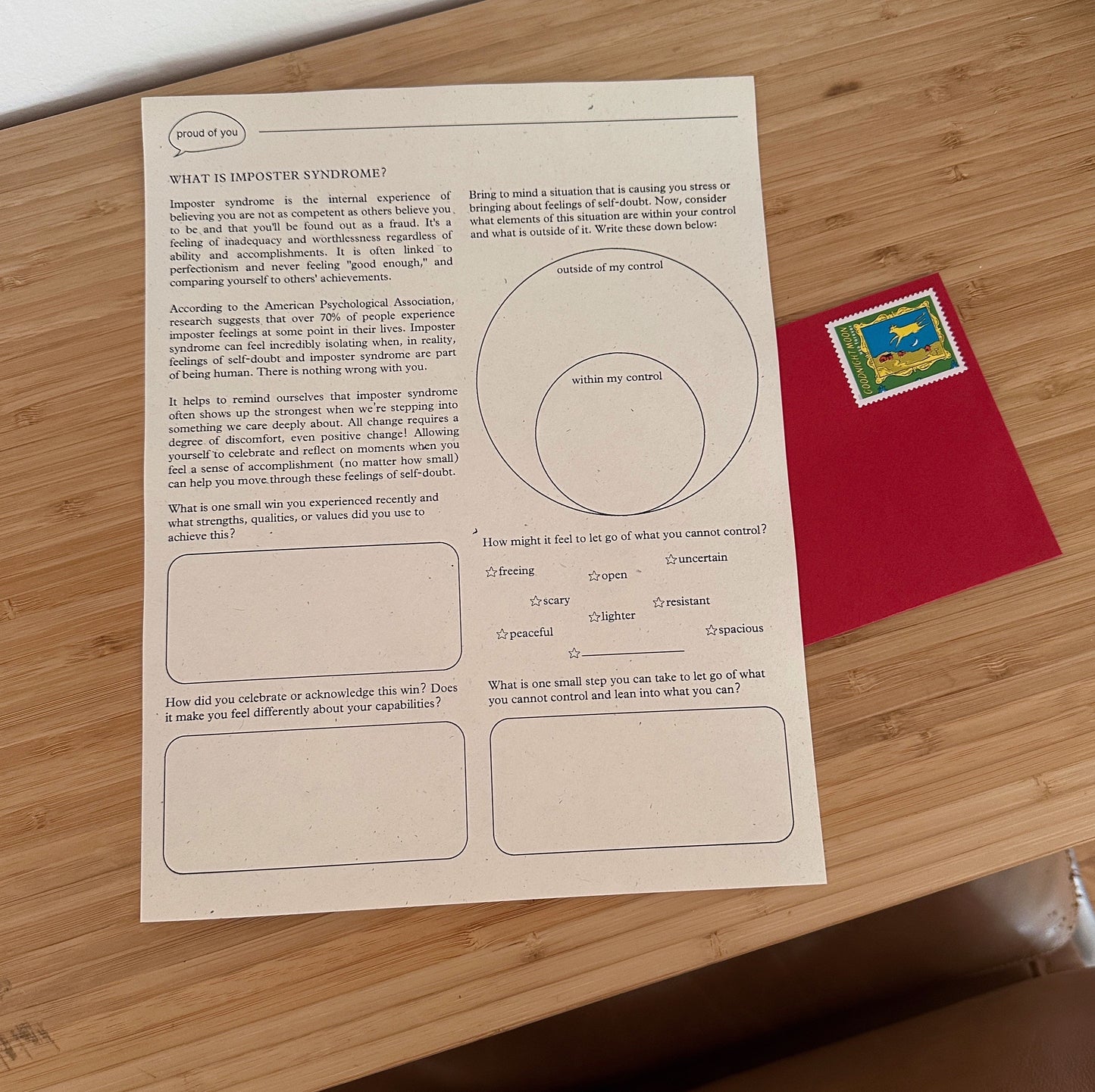 Proud of You Mail Club